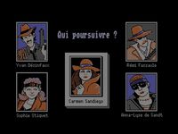 une photo d'Ã©cran de Where in the World is Carmen Sandiego sur Amstrad CPC